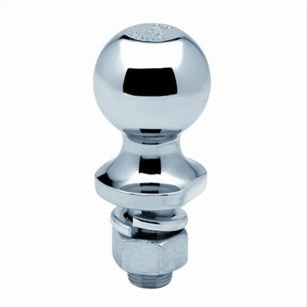 Tow Ready Hitch Ball- 1.87 x 0.75 x 2.37 In. 2- 000 Lbs. GTW Chrome- 1.88 x 1.88 x 5 in. 63812 - main
